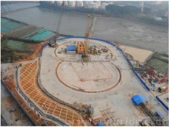世界第二、国内第一大跨径钢桁梁悬索桥开建