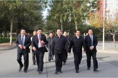 副省长徐济超视察许昌学院理工实验楼项目