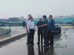 洛阳市委副秘书长视察隋唐大运河文化博物馆施工全过程监理项目