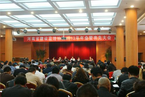 建设监理协会2013年年会表先大会