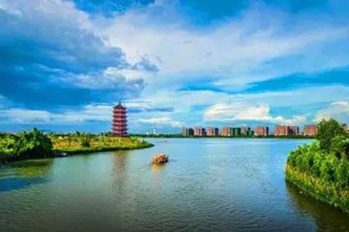 华阳湖挖湖