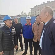 郑州市惠济区人大常委会领导莅临桥南水厂项目进行调研
